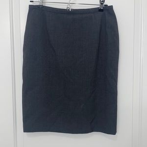 Calvin Klein dark grey pencil skirt